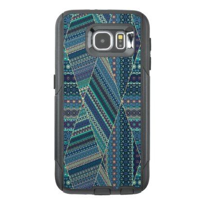Colorful abstract ethnic floral mandala pattern OtterBox samsung galaxy s6 case