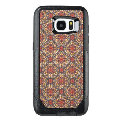 Colorful abstract ethnic floral mandala pattern OtterBox samsung galaxy s7 edge case