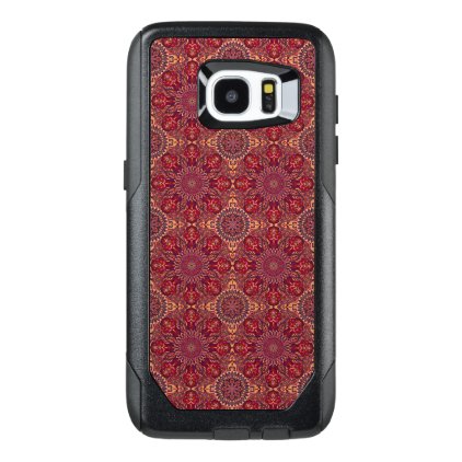 Colorful abstract ethnic floral mandala pattern OtterBox samsung galaxy s7 edge case