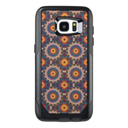 Colorful abstract ethnic floral mandala pattern OtterBox samsung galaxy s7 edge case