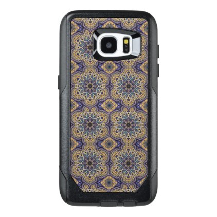 Colorful abstract ethnic floral mandala pattern OtterBox samsung galaxy s7 edge case