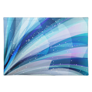 Colorful Abstract Exploding Universe Cloth Placemat
