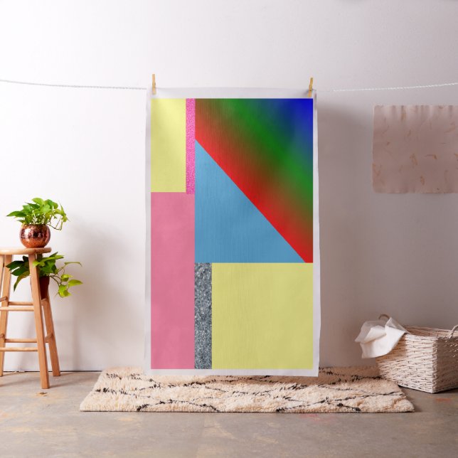 Colorful Abstract Fabric (In Situ)