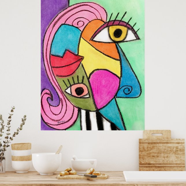 Atelier Cph, Abstract Cubism - THE POSTER CLUB