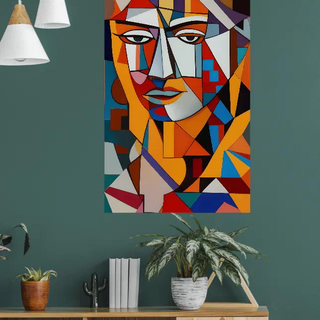 THE POSTER CLUB ポスター ABSTRACT Cubism Atelier Cph, Abstract Cubism - THE POSTER CLUB