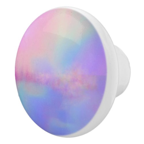 Colorful Abstract Fantasy Design  Ceramic Knob