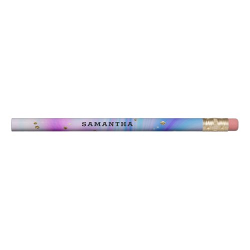 Colorful Abstract Fantasy Unicorn Background Pencil
