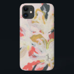 Colorful Abstract Floral Art Your Name iPhone 11 Case<br><div class="desc">Protect your phone with this unique colorful art case. This design features abstract art hand-painted by me. You can personalize the text with your name. ©2023 Eun Mi Kim</div>