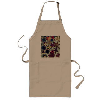 Colorful Abstract Floral Kitchen Apron