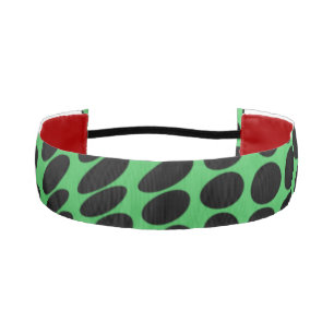 Colorful Abstract Floral Pattern Athletic Headband