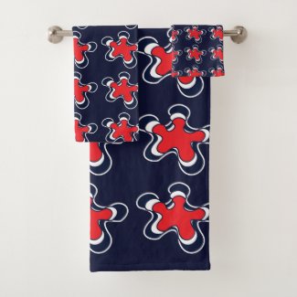 Colorful Abstract Floral Pattern 