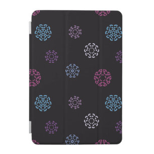 Colorful Abstract Floral Pattern iPad Mini Cover