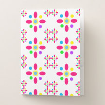 Colorful Abstract Flower