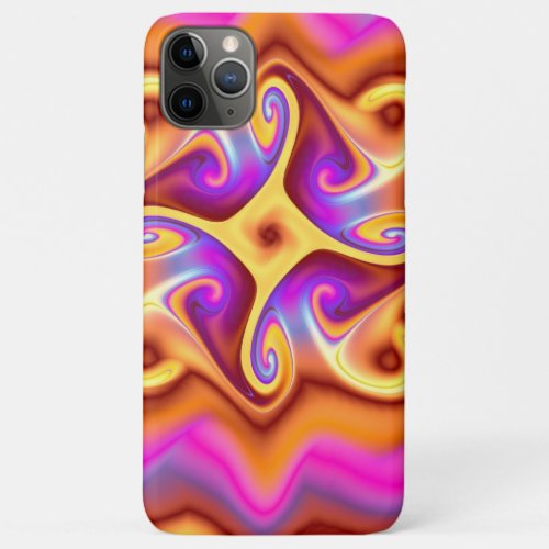 Colorful Abstract Fractal iPhone 11 Pro Max Case