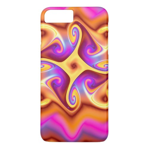 Colorful Abstract Fractal iPhone 8 Plus7 Plus Case
