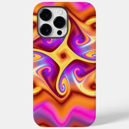 Colorful Abstract Fractal Case_Mate iPhone 14 Pro Max Case