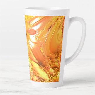 Colorful Abstract -Fractal- Late Mug D001