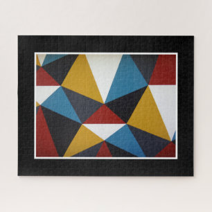 Colorful Abstract Fun Hard Difficult Colorful Jigsaw Puzzle