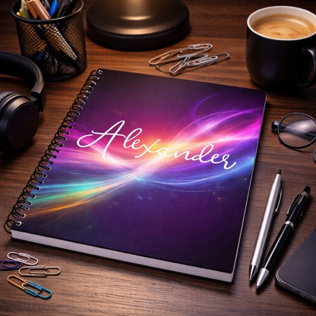Colorful Abstract Galaxy  Notebook (Creator Uploaded)