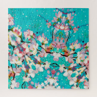 Colorful Abstract Geometric Background Pattern Jigsaw Puzzle