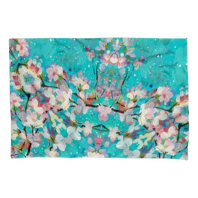 Colorful Abstract Geometric Background Pattern Pillow Case (Front)