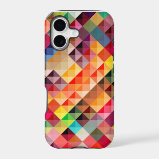 Colorful Abstract Geometric iPhone 17 Case