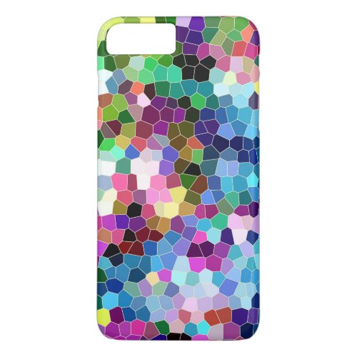 Colorful Abstract Geometric Mosaic Pattern 2 iPhone 8 Plus7 Plus Case