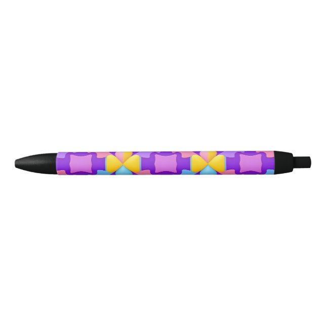 Colorful Abstract Geometric Patterns Pen (Front)
