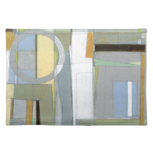Colorful Abstract Geometric Shapes Placemat