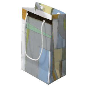 Colorful Abstract Geometric Shapes Small Gift Bag