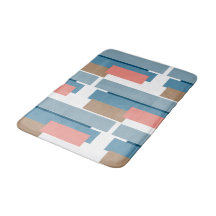 Colorful Abstract Geometric Stripes Art Pattern
