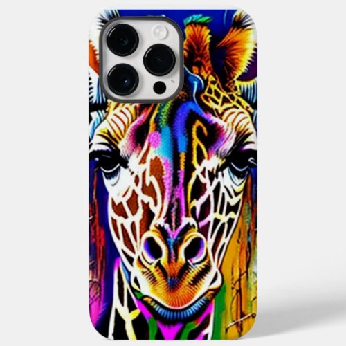 Colorfulabstractgiraffe Case_Mate iPhone 14 Pro Max Case