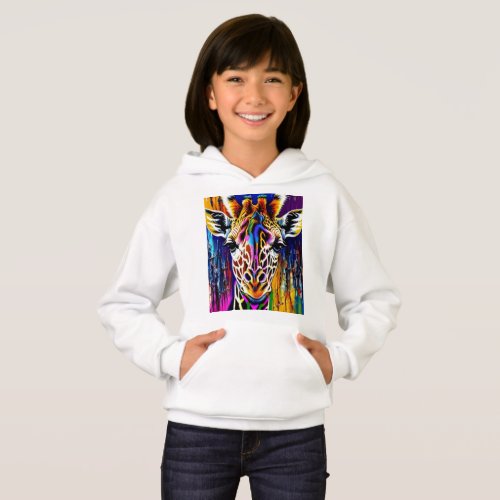 Colorfulabstractgiraffe Hoodie