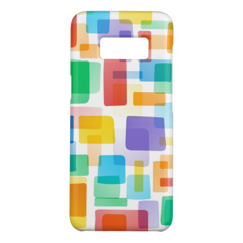 Colorful Abstract Hip Geometric Mosaic Art Pattern Case_Mate Samsung Galaxy S8 Case
