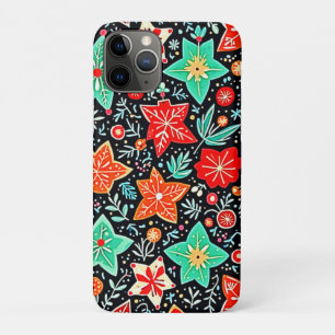 Colorful Abstract Holiday Design iPhone 11 Pro Case