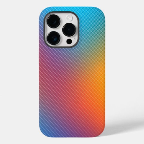 Colorful abstract holographic background no3 Case_Mate iPhone 14 pro case