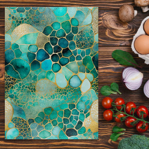 Colorful Abstract Ink Art Chopping Board