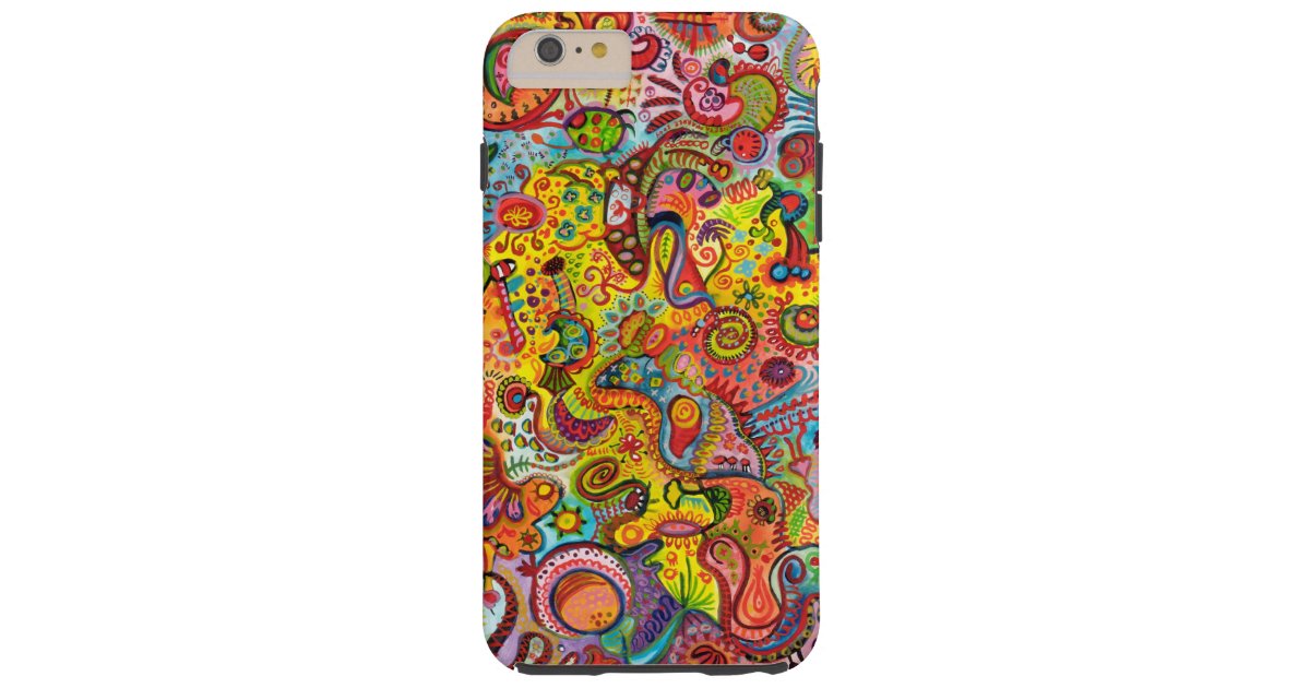 Colorful Abstract Iphone 6 Plus Case Zazzle Com