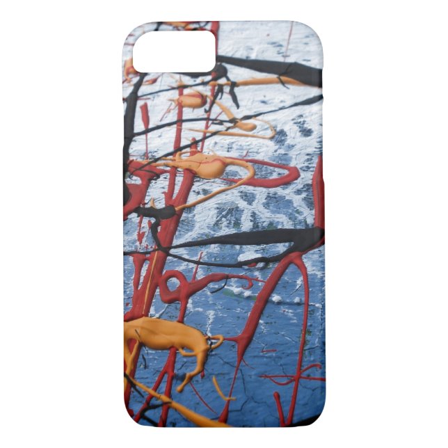 Colorful Abstract iPhone 7 Case (Back)
