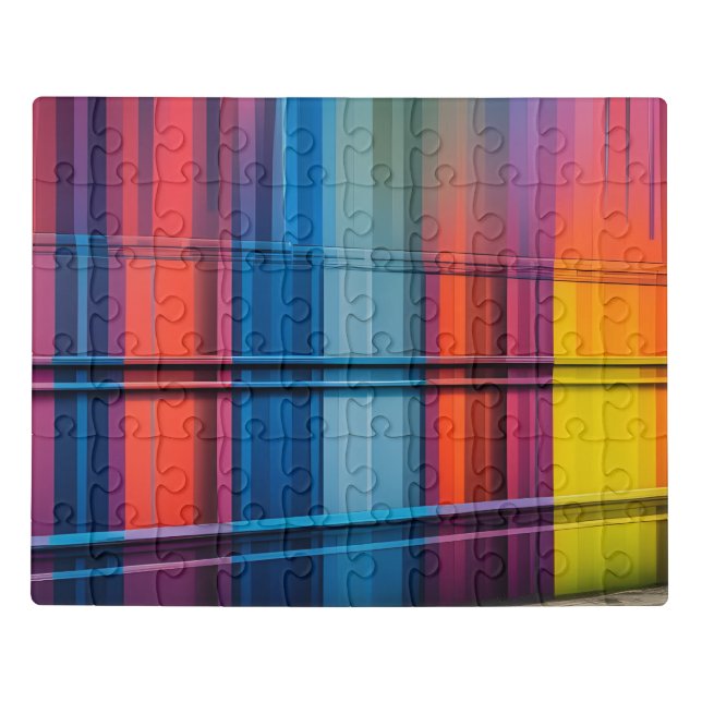 Colorful Abstract  Jigsaw Puzzle (Puzzle Horizontal)