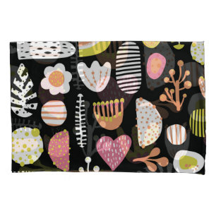 Colorful abstract kids seamless pattern. pillow case