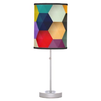 Colorful abstract lamp