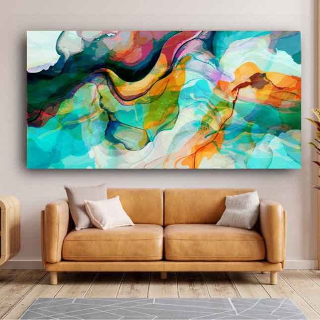 Colorful Abstract Landscape Poster (Creator Uploaded)