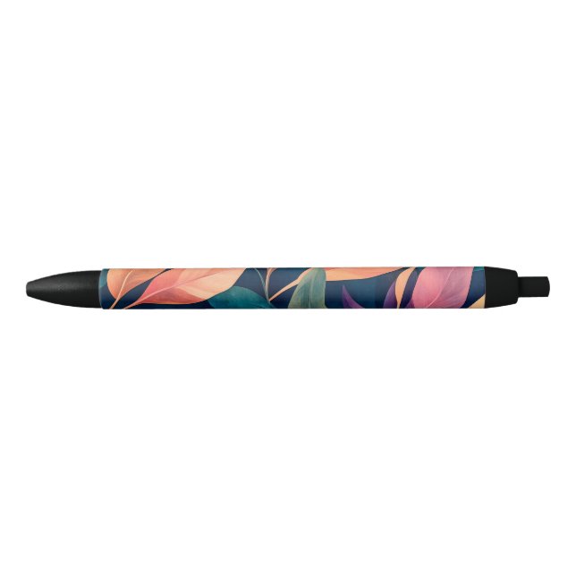Colorful Abstract Leaves Pen (Front)
