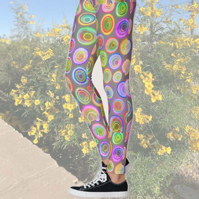 Colorful Abstract Leggings (Creator Uploaded)