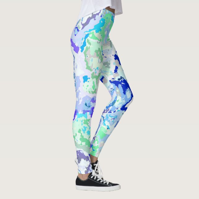 Colorful Abstract Leggings (Right)