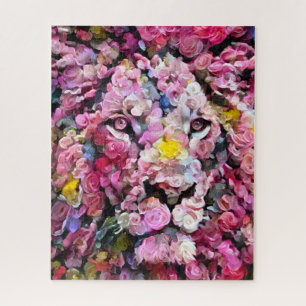 Colorful Abstract Lion   Challenging Hard  Jigsaw  Jigsaw Puzzle