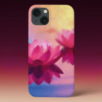 Colorful Abstract Lotus Flowers