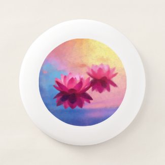 Colorful Abstract Lotus Flowers