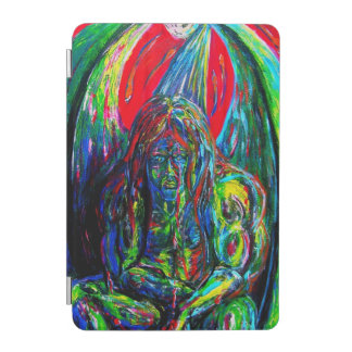 Colorful Abstract Man Oil Painting Art iPad Mini Cover